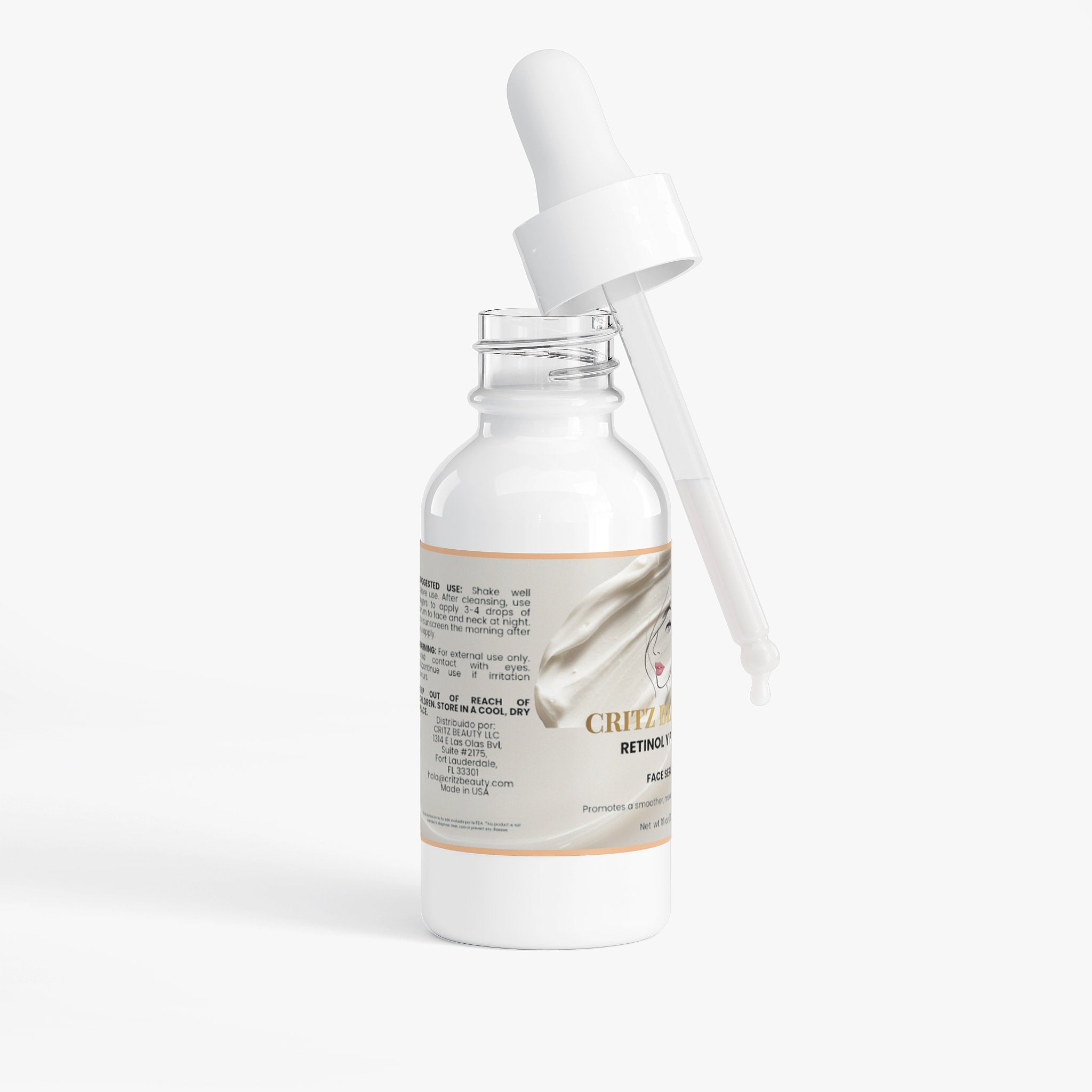 RETINOL AND PEPTIDE FACE SERUM