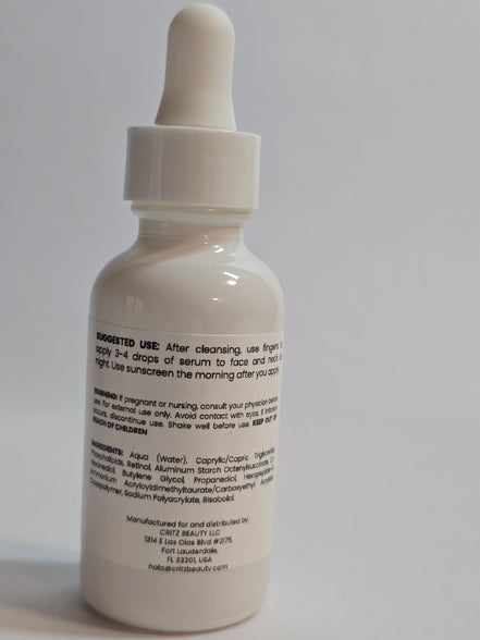 RETINOL AND PEPTIDE FACE SERUM